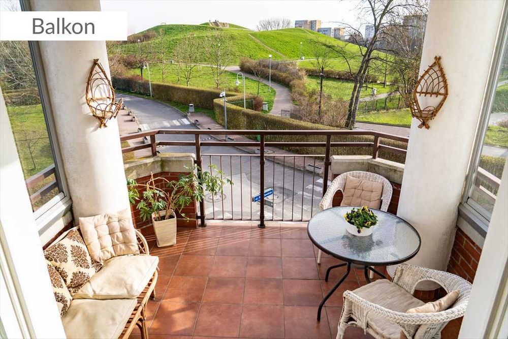 Perełka! Apartament z pięknym widokiem, metro Ursynów, garaż Bezpośrednio!