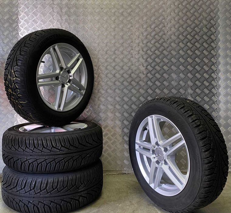 Koła Mercedes C, E, B Klasa 7x16 ET38 5x112 205/55R16 Adax Koźle