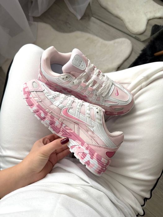 Жіночі кросівки Nike P-6000 Custom Pink 36-41 найк П6000
