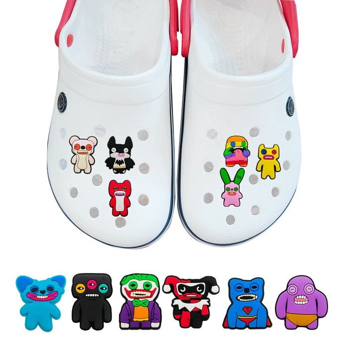 Przypinki do Crocs Fuggler Funny Ugly Monster do butów torby zestaw 12 szt