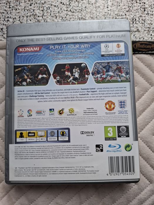 Pro Evolution Soccer 2012 PS3