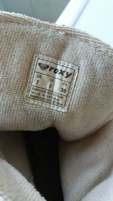 Sapatilhas Roxy cor de rosa