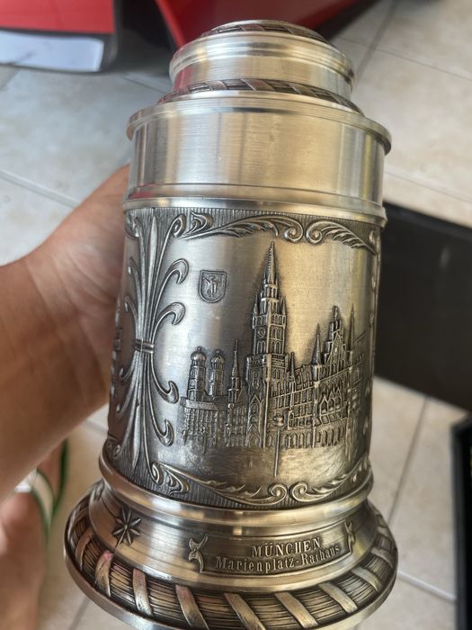 Пивная кружка SKS олово