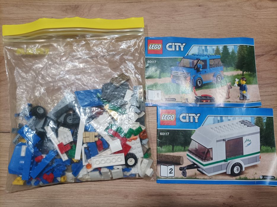 LEGO city 60117 van z przyczepą