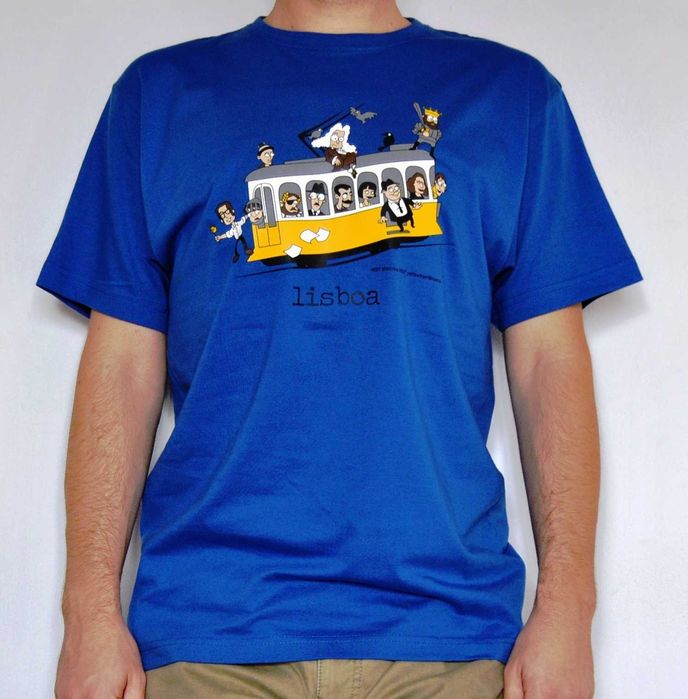 Produtos marca Yellow Tram - colecção Lisboa