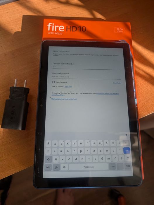 Amazon Fire HD 10 11gen 3/32 GB планшет