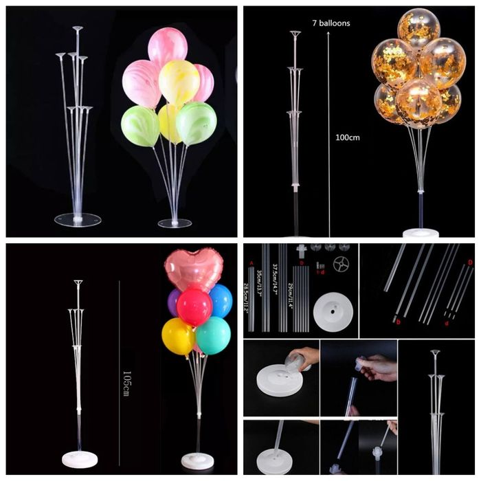 Стойка для воздушных шаров подставка держатель тримач палочки фонтан ...