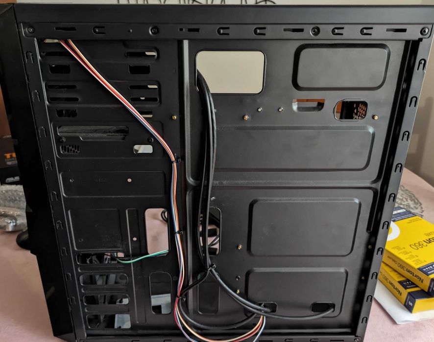 Two NOX cases (one includes a power supply)64750644974338122