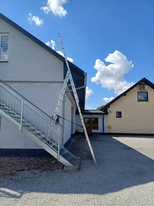 Drabiny, rusztowania, przyczepy- wynajem