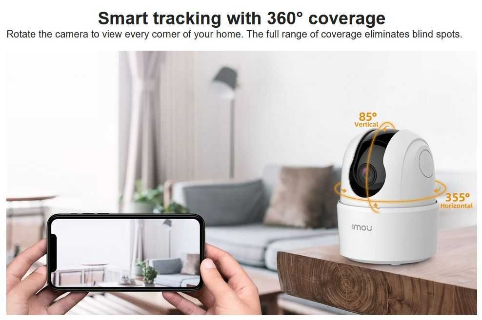IP-камера IMOU Ranger 2C 1080 2MP Xiaomi YI Home WiFi Dahua Видео няня