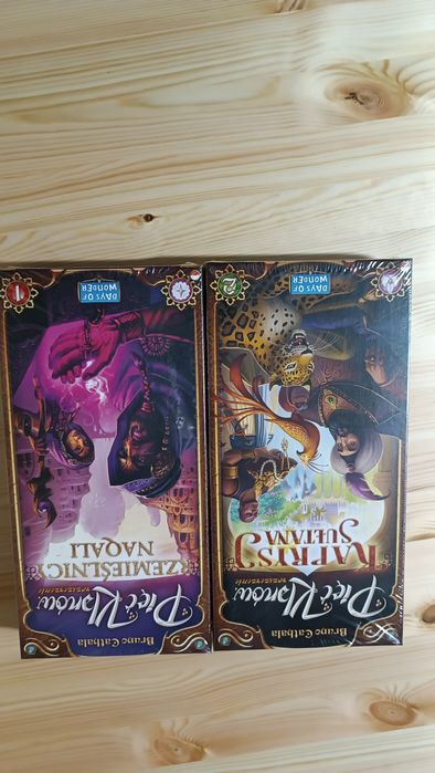 2 dodatki do gry planszowej Pięć Klanów Dżiny Nagali - w folii