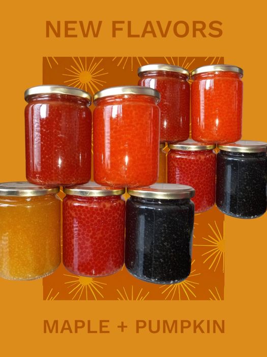 Ікра від виробника червона, чорна