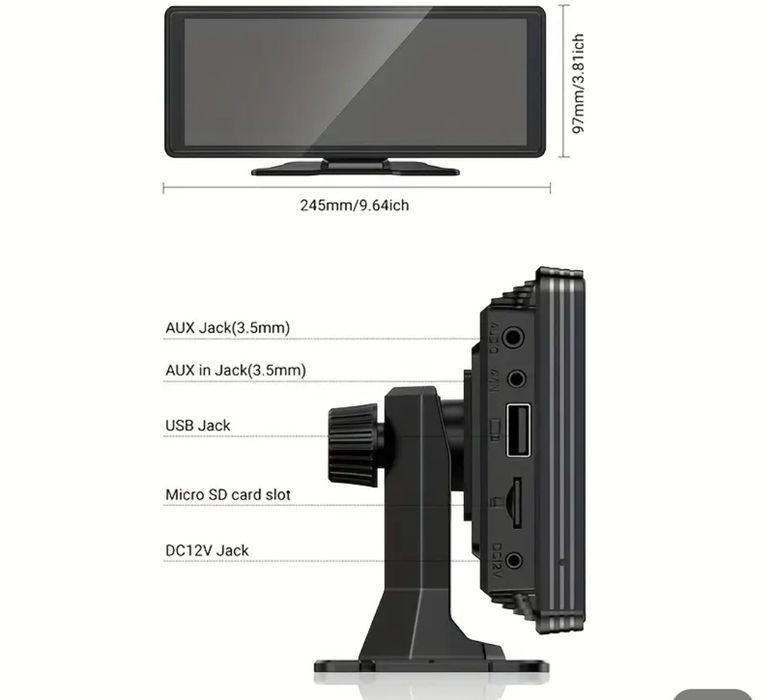 Carplay Android auto 10"
