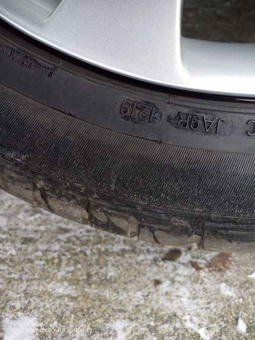 Sprzedam alu felgi org.BMW Styling 206 razem z oponami  super stan