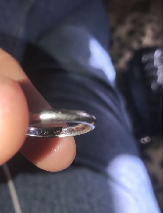 Anel de prata Ti Sento Novo usado 2 vezes !!