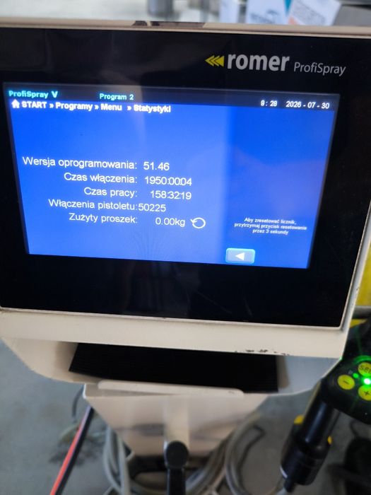 Aplikator farby proszkowej ROMER