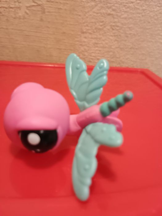 Littlest pet shop ważka LPS pink dragonfly oryginalna figurka starsza