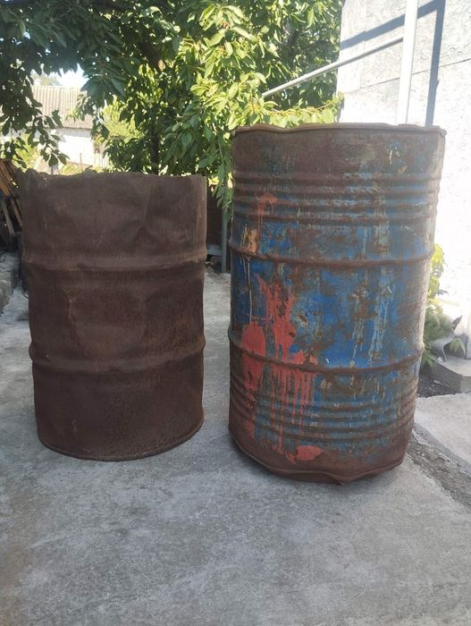 Бочка металева,ємність