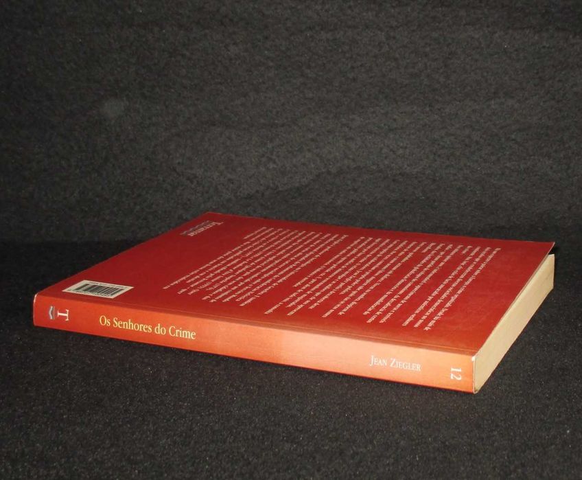 Livro Os Senhores do Crime Jean Ziegler