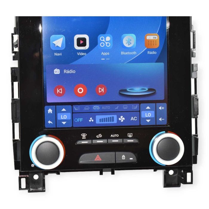 Renault Megane 4 Talisman Koleos Rádio Android Estilo Tesla CarPlay