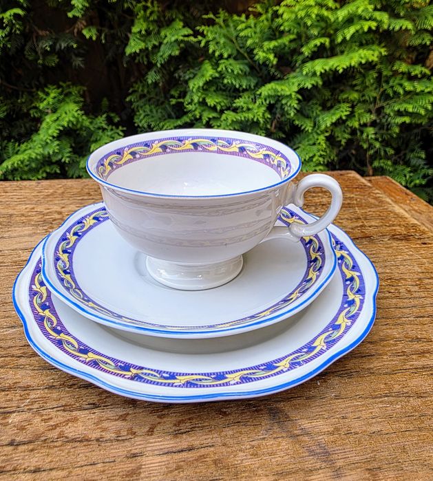 Porcelana KPM Polska serwis kawowy PRL