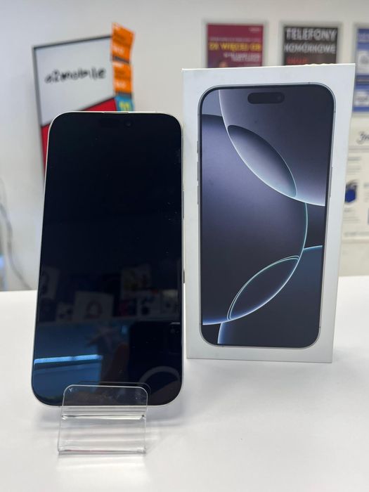 Iphone 16 Pro Max 256GB - Gwarancja - Sklep - Tytan Biały