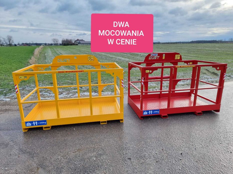 kosz wysokościow jcb manitou new holland dieci kramer claas