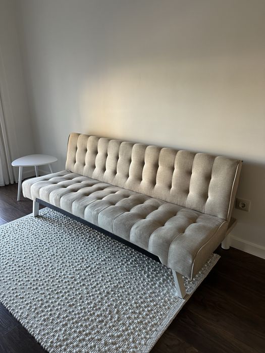 Sofá cama Kasa OFERTA de mesa de apoio