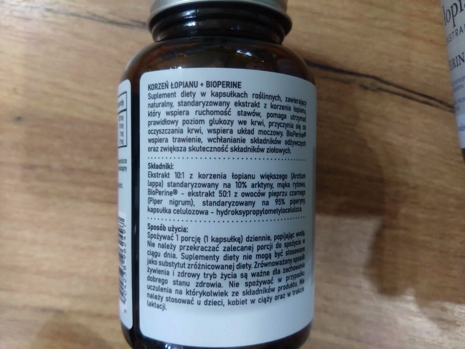 Korzeń Łopianu UNS 60 kapsułek