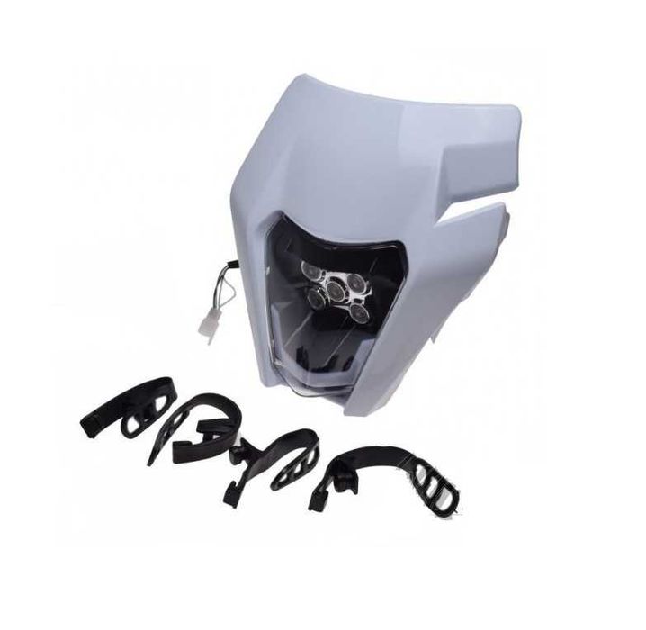 Farol led ktm universal supermoto enduro estrada