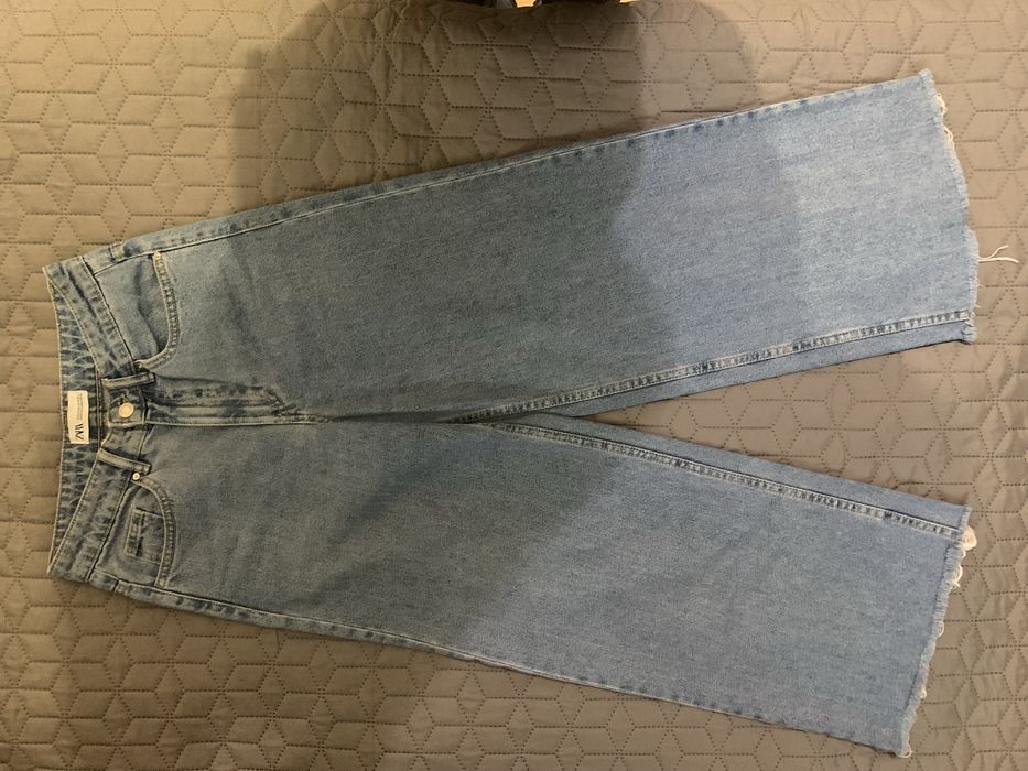 Джинси широкі zara