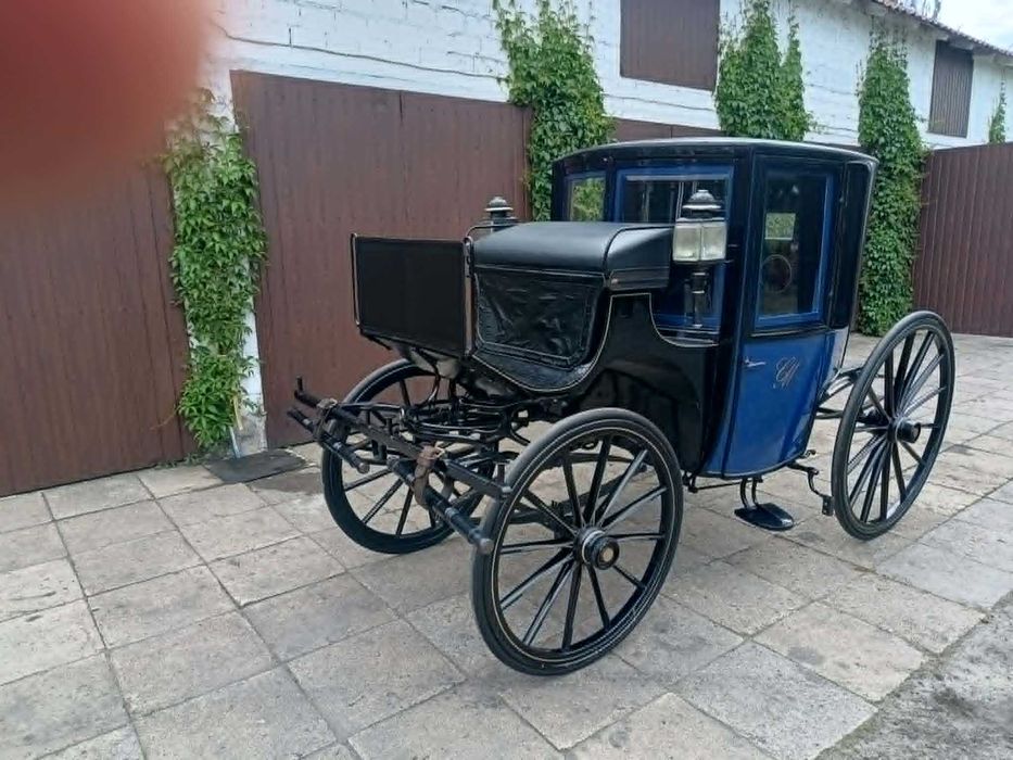 Kareta Coupe Zabytkowa Bryczka Konna Powóz