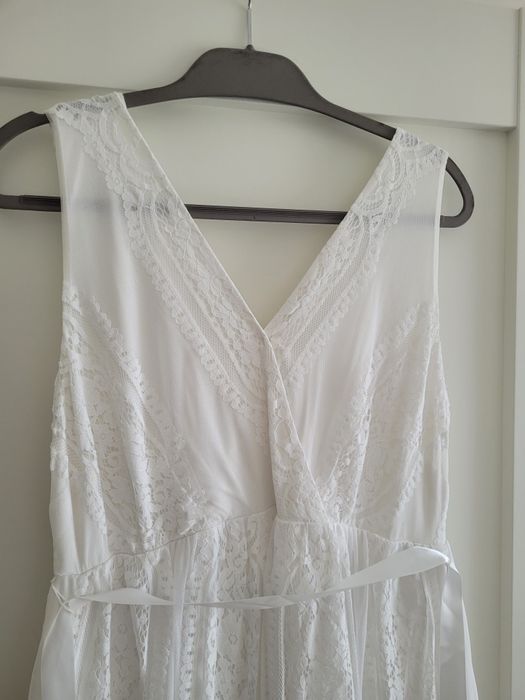 Sukienka ślubna BOHO r. 42