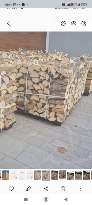 Dąb Suche drewno opałowe kominkowe EKODREWNO
