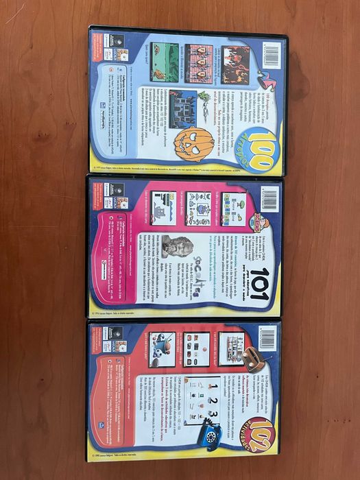 CD's Educativos - Jogos e atividades (3 aos 7 anos)