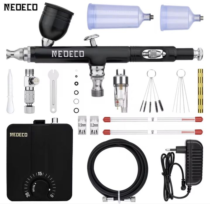 Aerograf Nedeco z kompresorem 30 psi