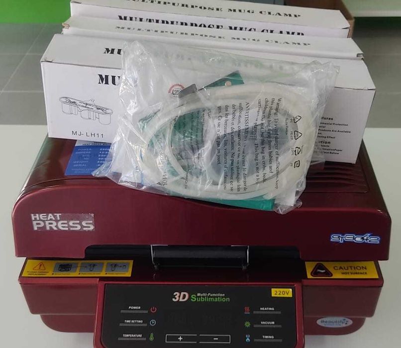 Forno Multifunções 3D para Sublimação com Vácuo (Modelo ST3042)