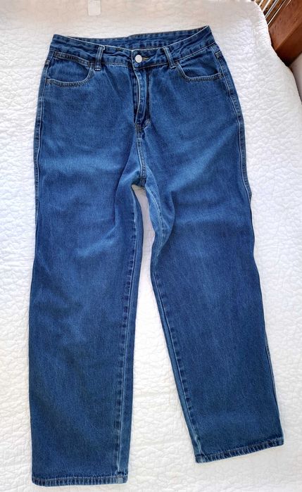 DAZY, jeansy luźne marchewy mom jeans XL/XXL