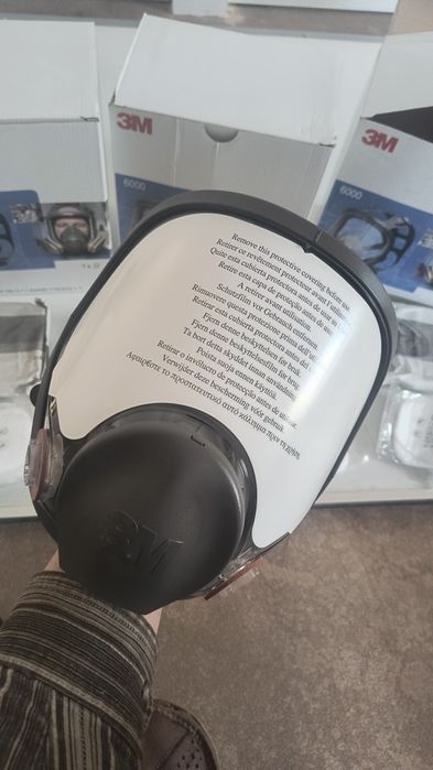 Maska pelnotwarzowa 3m 6900 plus filtry i pady.