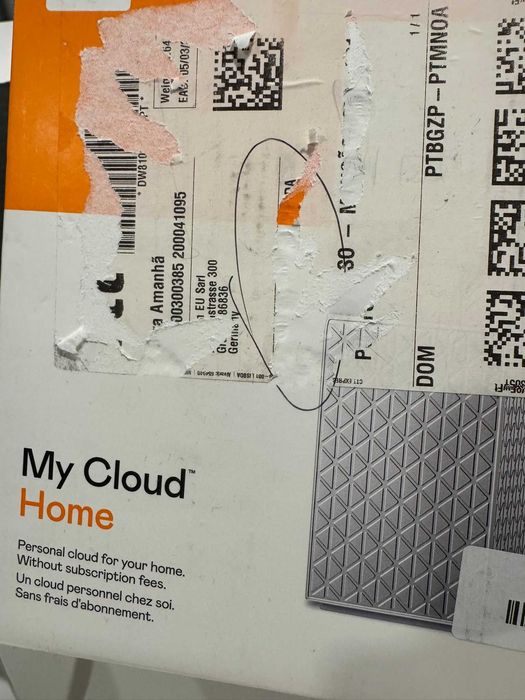 WD My Cloud Home 8 TB NOVO