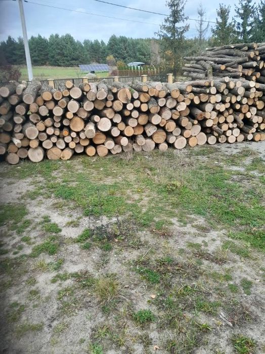 Drewno opalowe Dąb w wałkach o dl 125cm opał kominkowe