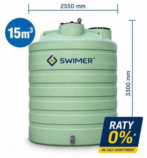 Zbiornik 15000L 2w1 na nawóz płynny RSM i wodę deszczową, ZAPYTAJ O DARMOWĄ DOSTAWĘ!