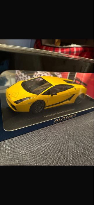 Miniatura 1/18 Lamborghini Gallard Superleggera yellow - AutoArt
