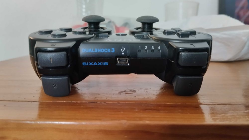 Comando PS3 Original SONY Dualshock 3 com Bateria Nova