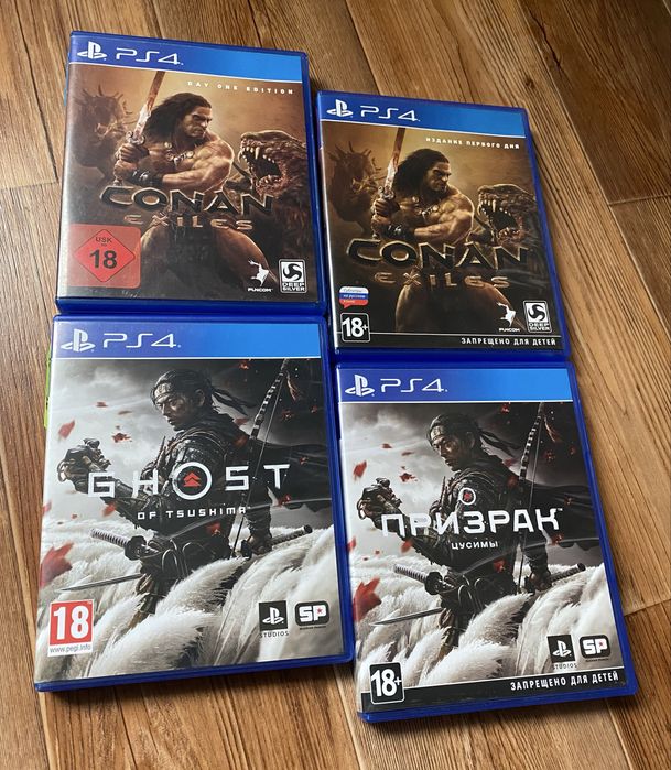 Sony PS4: Метро, Призрак Цусимы, Divinity Original Sin, Орден, Conan