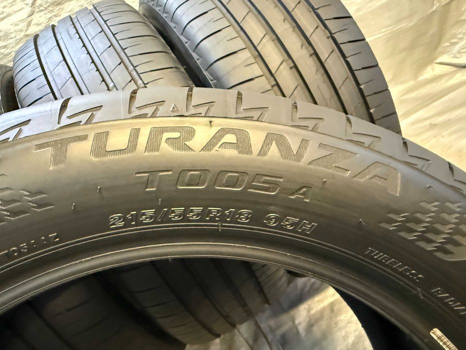 Opony letnie Bridgestone Turanza T005A 215/55/18 95H jak NOWE