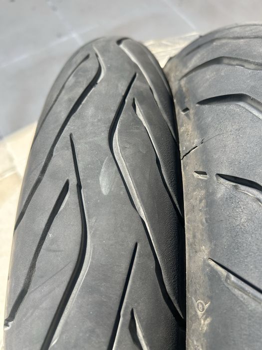 Conj.  Dunlop 180/55R17 & 120/70R17