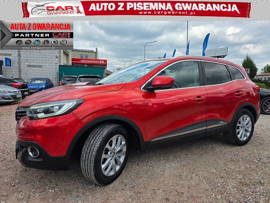 Renault Kadjar 1.2 16V 130 KM Navi Alu Półskóra Zarejestrowany Gwarancja