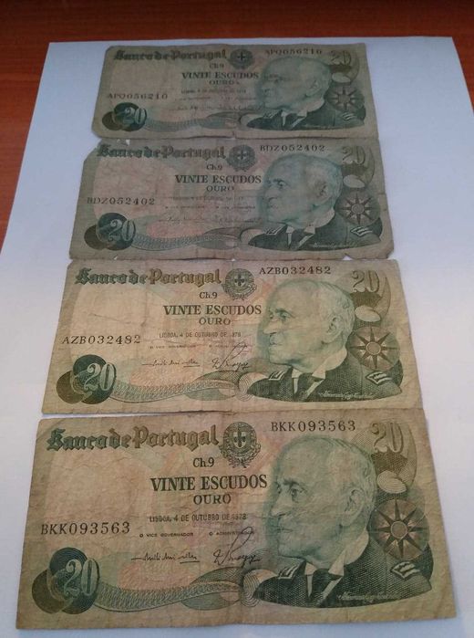 Notas Portuguesas, Espanha e Egipto, Álbuns para arquivo