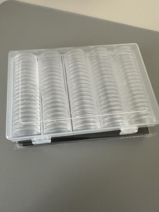 Футляр для монет, капсули для монет 100 штук